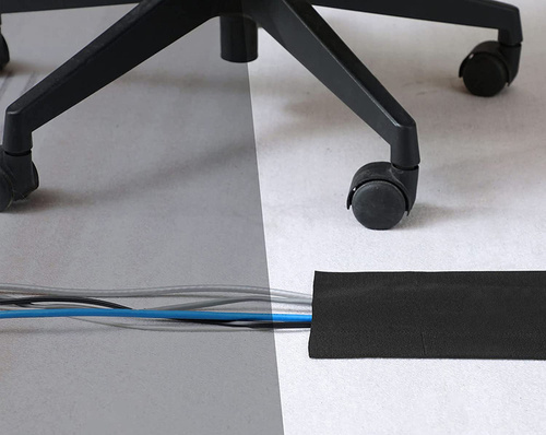 WCT-10-2M | Cinta de velcro, organizador, funda para cables y alambres para alfombras y moquetas | 2 metros