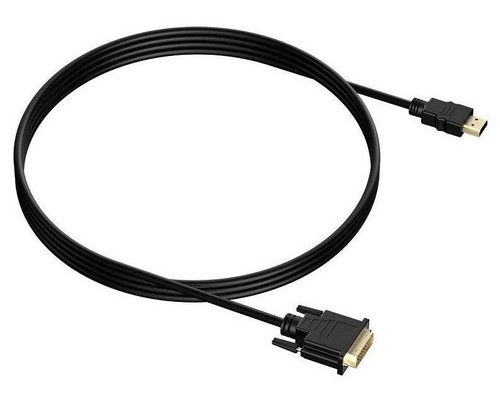 HB-2-2M-Sort | HDMI - DVI kabel | HDMI 1.4 | 4K | 3D