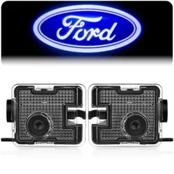 ML-FD2 | LED logo projektor monteret i sidespejlet | FORD KUGA MONDEO FOCUS S-MAX hologram Velkommen logo