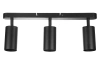 MS-GU10-3 | Plafoniera cu trei puncte, 3x spoturi mobile GU10 negru
