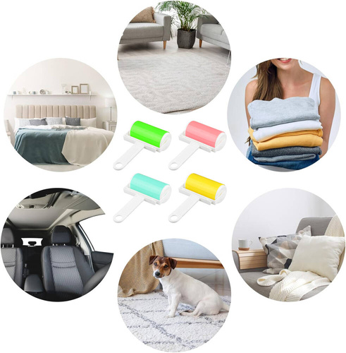 WHS-282-ROZE | Ontharingsrol | Kledingroller | Ontharingsborstel