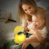 Lampă de noapte LED din silicon cu model leneș | Lampă portabilă pentru copii, 9 culori de lumină | JL-243