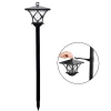 Lámpara solar - poste de jardín TYD-H1.5M | Linterna de jardín, poste, lámpara solar | 150 cm, 600 mAh
