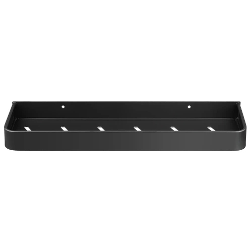 BSU-L40CM-B | Bathroom shelf above the washbasin | length 40 cm | shower tray | Black