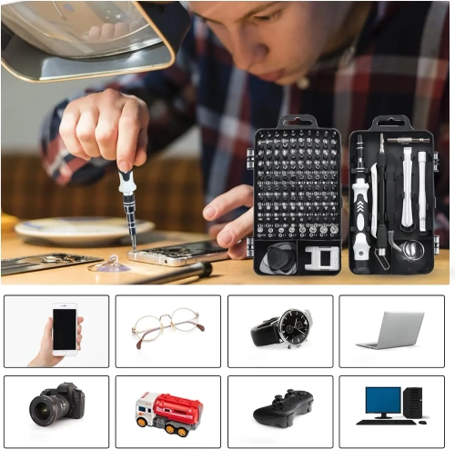 JKL-115in1 | Precision Tool Set | Universal screwdriver set