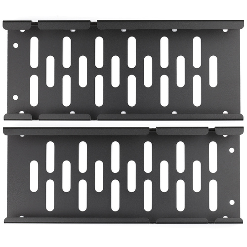 CWT-O3 | Verstelbare kabelorganizer onder het bureau 29-53 cm | Mand, geleider, handvat | Zwart