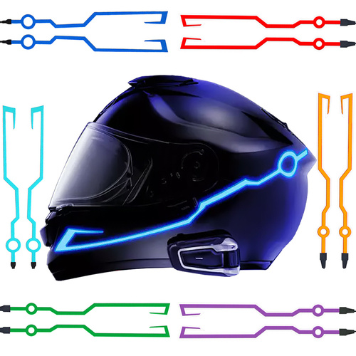 MEL - Ambient lighting for a motorcycle helmet