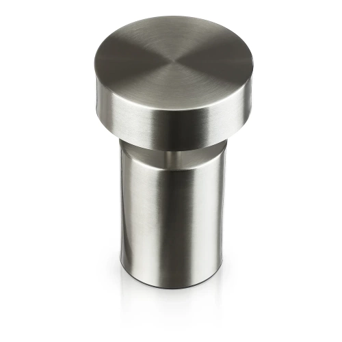 HJA29-PRATA | Candeeiro de mesa sem fio | Candeeiro nocturno sensível ao toque com cor de luz ajustável | Lâmpada USB COGUMELO