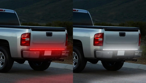 Tercera luz de freno debajo del alerón, en la parte trasera del coche | LED | 150 centímetros