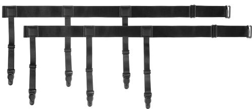 MR-1004-BLACK | Shirt drawstring | Suspenders for holding the shirt in trousers or skirts |