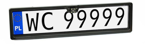 LPC-4LED | Reversing camera frame registration plate EU