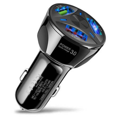 CA-007 | 3x USB fast car charger | Quick Charge 3.0 quick charge