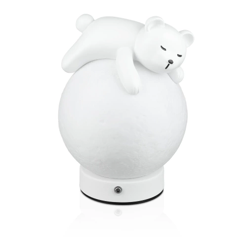 Nightlight with brightness adjustment | Wireless children's lamp with a teddy bear | X26-Bear