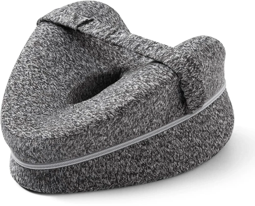 JLP-013-GRAY | Orthopedic pillow | Wedge between knees for sleeping on your side | A pillow supporting the natural position of the body