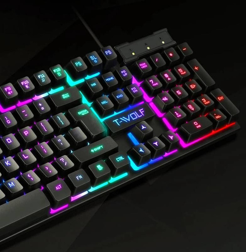 T20 | Teclado de computador para jogos com retroiluminação LED