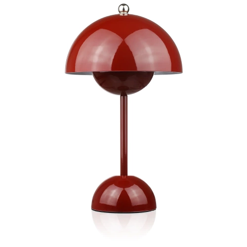 HJA27-1-RED | Stylová stolní lampa | Bezdrátová noční lampa se třemi barvami osvětlení