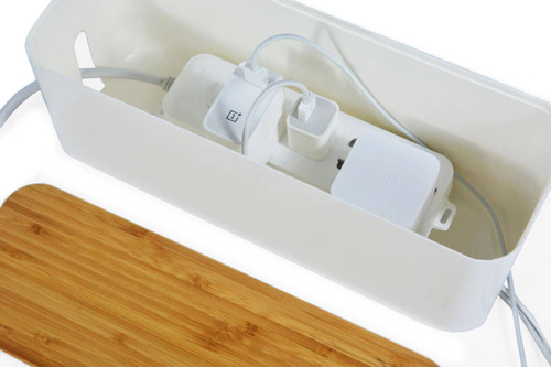 Container, organizator cablu | CUTIE marimea L | JB2391-L-ALB