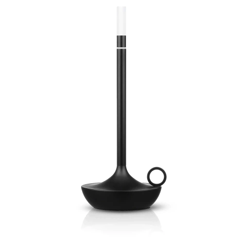 HJA1-NOIR | Lampe de table moderne | Lampe de nuit avec batterie intégrée