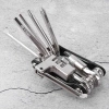 Set di attrezzi per bicicletta 11 in 1 | Multitool bici con smagliacatena | T25-11in1