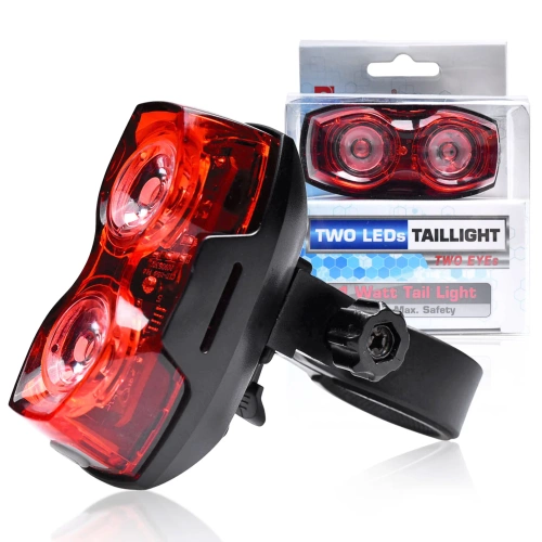 Luz traseira de LED para bicicleta | Luzes potentes para bicicleta | 2230WD