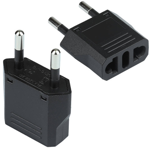 LZ-T-10 | USA CN - EU PL power adapter | black