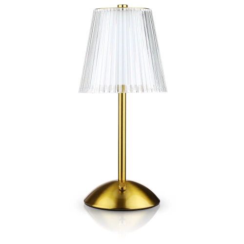 LED-Tischleuchte mit integriertem Akku | Nachttischleuchte mit drei Lichtfarben | Stimmungsleuchte für Hotel, Restaurant | DTL-C130