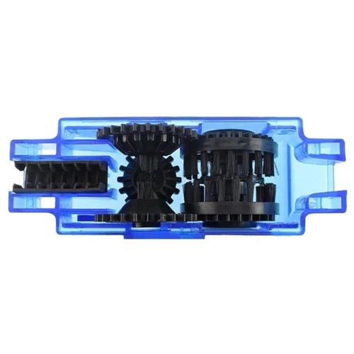 Nettoyant pour chaîne de vélo | Brosse tunnel | Nettoyeur avec brosses 3D | XLQ-634-BL