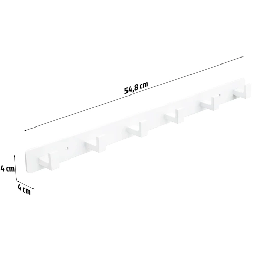 DSG-H06 | Toalheiro para banheiro ou cozinha | Sótão | Branco
