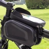 Borsa da telaio per bicicletta | Custodia touch per smartphone | Borsa impermeabile per bici in EVA | Organizer per bicicletta 464-OPP