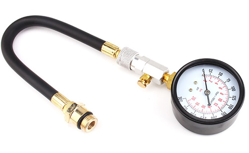 CPG-09 | Fuel compression level tester for gasoline engines | Compression pressure gauge | 8 elements | 0-20 BAR