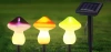 FLD-19-W | Zahradní solární lampa LED Mushrooms 3 ks | 22 cm, 600 mAh