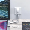 GAN | Cargador de pared de 65W con puertos USB-C y puerto USB 3.0