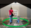 SFL-100LED | LED solar lamp with motion sensor | 100 LEDs 2835 SMD