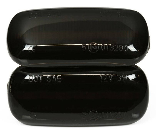 LED-Seitenblinker | nicht dynamisch | rauchglas | für Audi A3 und S3 8P, A4, S4, RS4 B6 B7 B8, A6, S6, RS6 C5 C6 | PL1812CB12