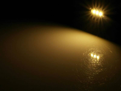 WW LED Bulb Car C5W 3 SMD 5050 White Heat