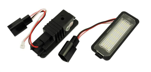 LHLP016S28 LED license plate light VW Golf 4 5 6, Passat B6 B7 CC, Polo, Seat Leon, Ibiza, Porsche Cayenne