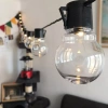 SDC-10LED-5M | LED solární girlanda, zahradní lampa | 10 LED žárovek | 5 metrů