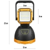 TG-GZ0241-B | LED-wandelzaklamp | Zaklamp op zonne-energie met powerbank | Verplaatsbare campinglamp