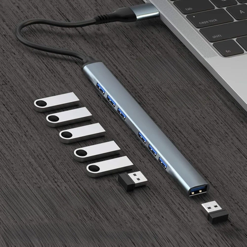 HUB | USB to 7x USB-A splitter | adapter, 7-in-1 splitter