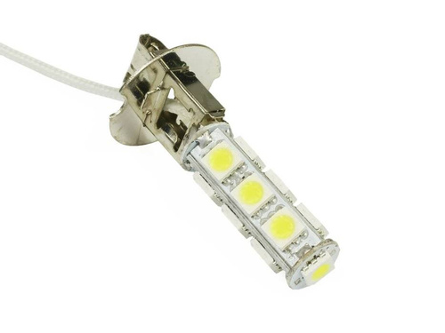 Autó LED izzó H3 13 SMD 5050