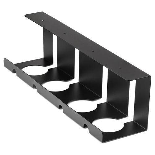 CWT-O2 | Kabelorganizer onder het bureau 40 cm | Mand, geleider, handvat | Zwart