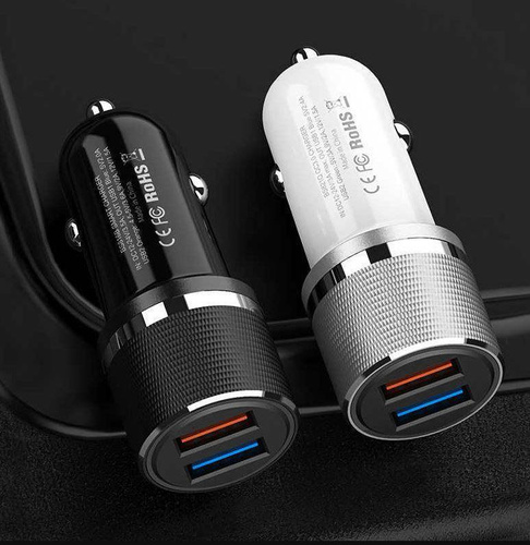 WC7W-Negro | Cargador de coche | compatible con los estándares Dash Charge y VOOC 4.0 y 3.0