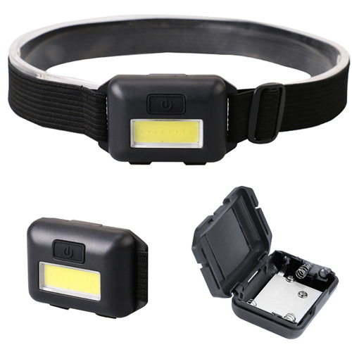 T02-COB | LED COB 3W priekinė lempa | maitina 3x AAA