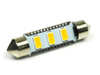 WW Автомобільна LED лампа C5W 3 SMD 5630 Теплий білий