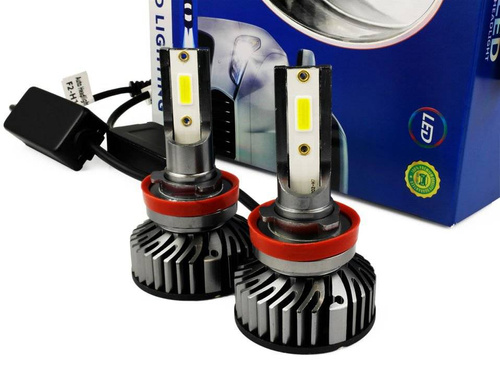 Juego de bombillas | LED H9 H11 F6 Fecha de nacimiento | 12000lm