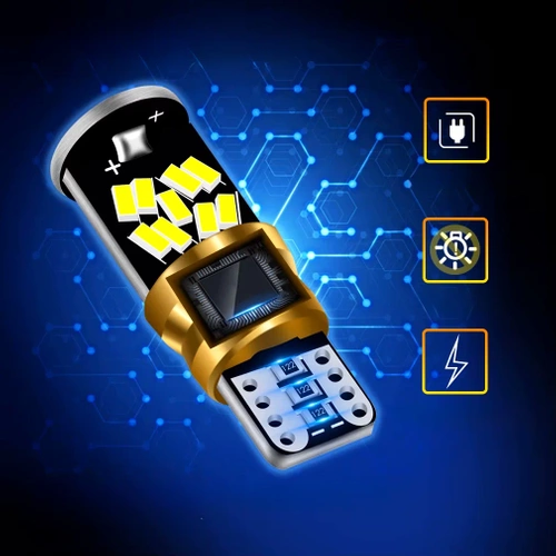 T10-27SMD | W5W крушка за паркиране | LED вътрешно осветление | Включваща се крушка с Can Bus