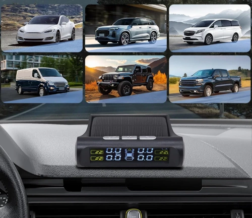 T1W-AA | Bezdrátový systém TPMS | 4 snímače tlaku vzduchu a teploty pneumatik