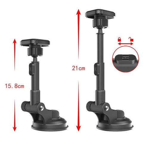 PSI-M043 | Suporte magnético para telefone para carro | tripé telescópico | no pára-brisa