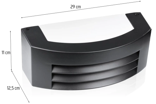 BD-C196 | Garden lamp, E27 facade wall lamp