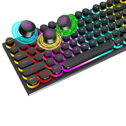 Gaming-Set Tastatur und Maus | LED-RGB-Beleuchtung, USB | TF270